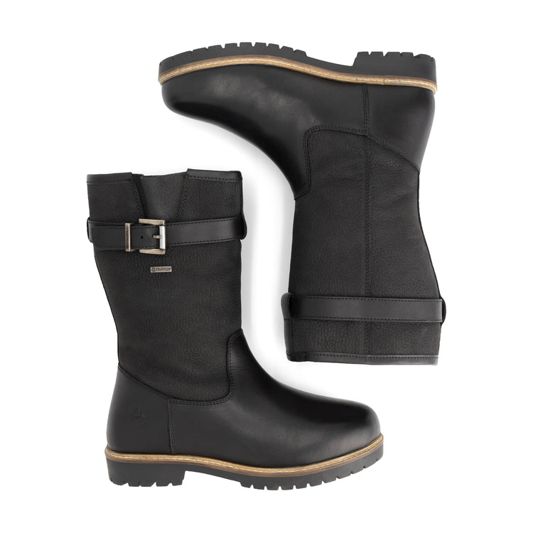 Vrangen Women - Outdoor Boots - Wool-Lined - Black UPD