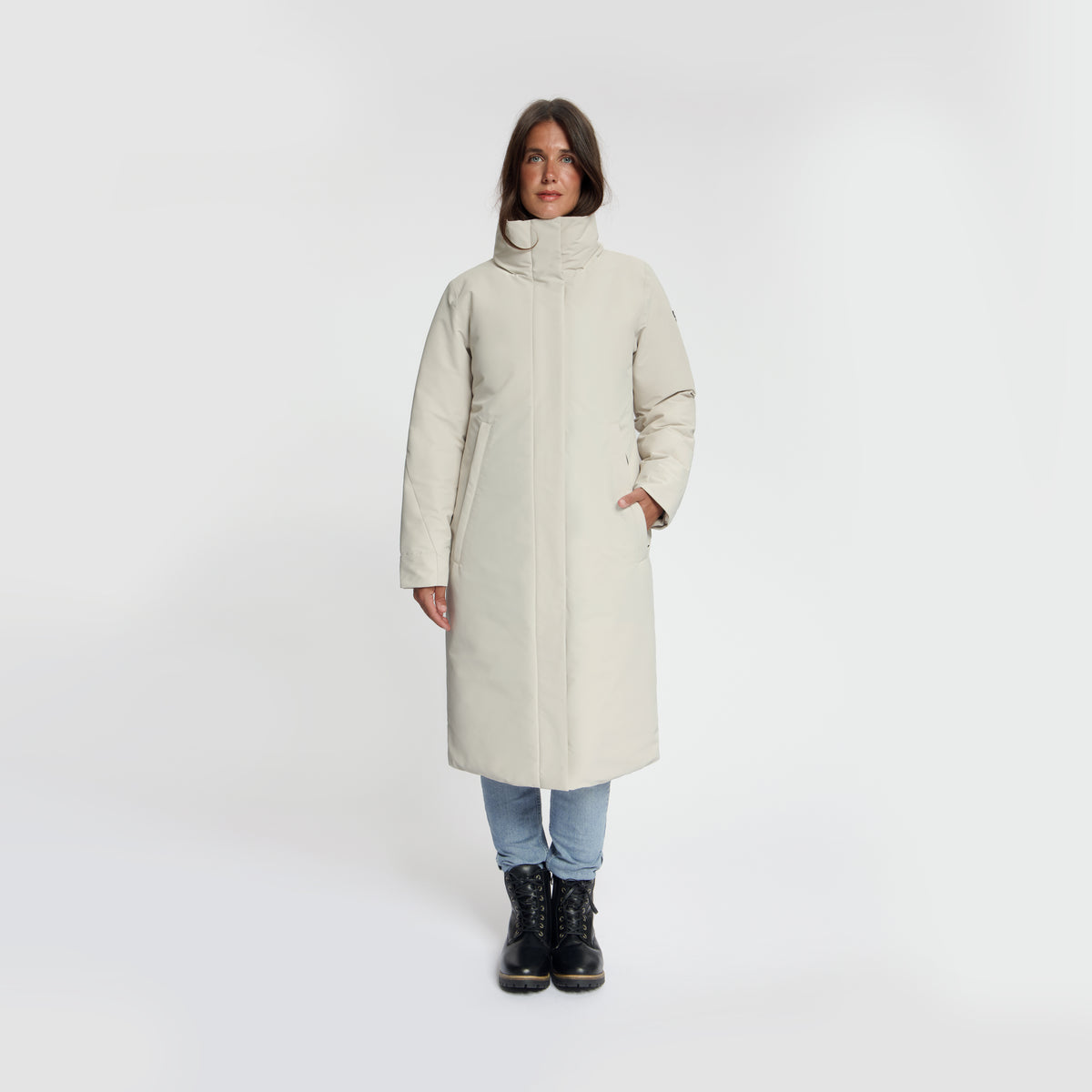 Saeby Women - Hardshell Winter Jacket - Waterproof - Sand MV