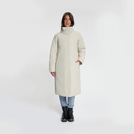 Saeby Women - Hardshell Winter Jacket - Waterproof - Sand MV