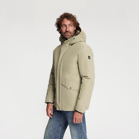 Sune Men - Hardshell Winter Jacket - Waterproof - Light Brown MV2