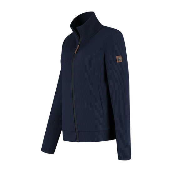 Pia Women - Outdoor cardigan - Navy FL