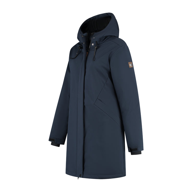 Elina Women - Softshell jacket - Padded - Navy FL