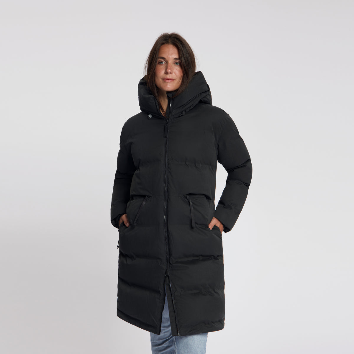 Odda Women - Puffer Winter Jacket - Waterproof - Black MV