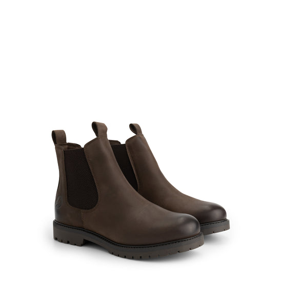 Sivik Women - Chelsea boots - Nubuck - Dark brown FRD