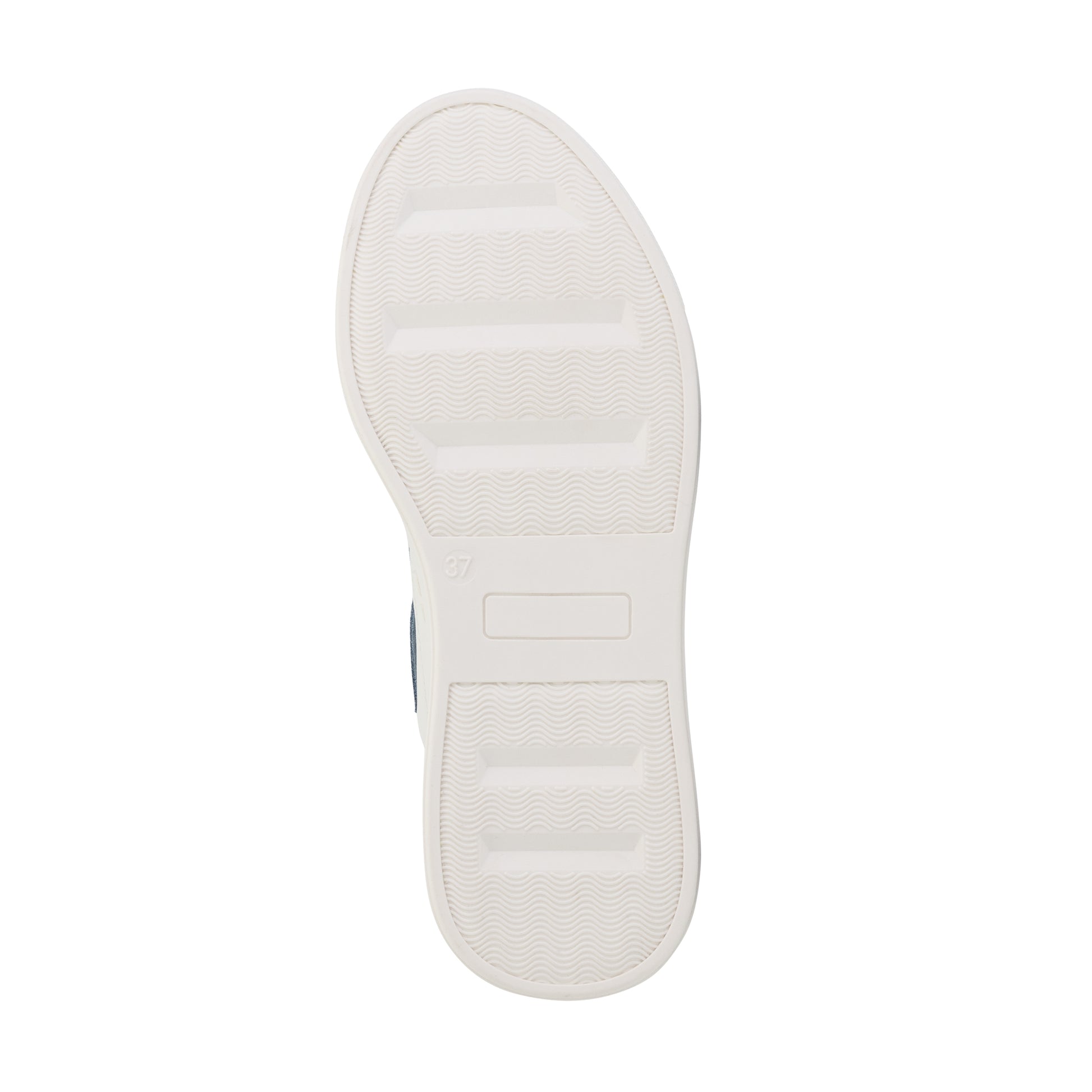 Caris Women - Sneakers - Leather - White/Light blue UNS
