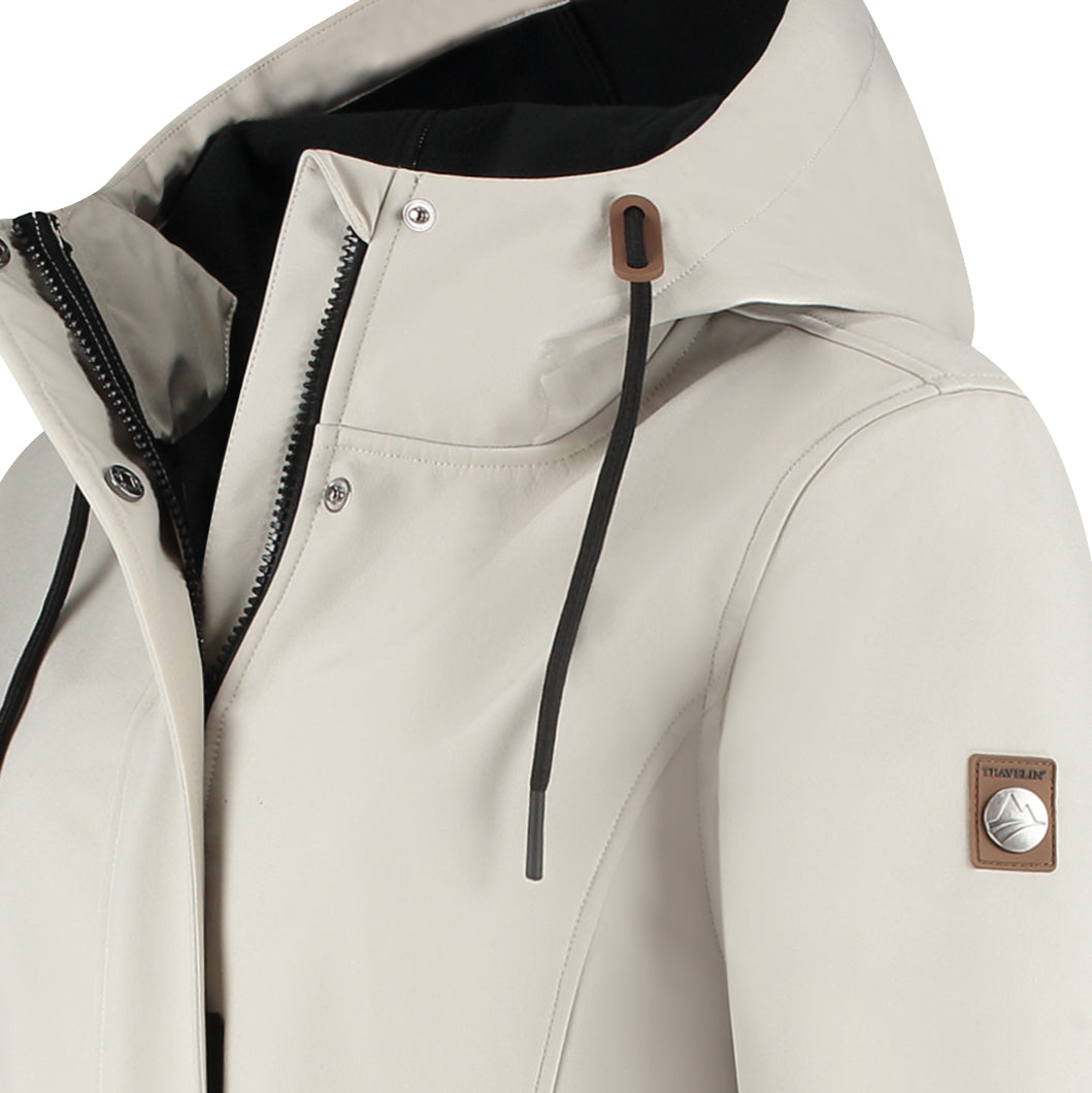 Erika - Waterproof softshell jacket - Women - Sand DCB