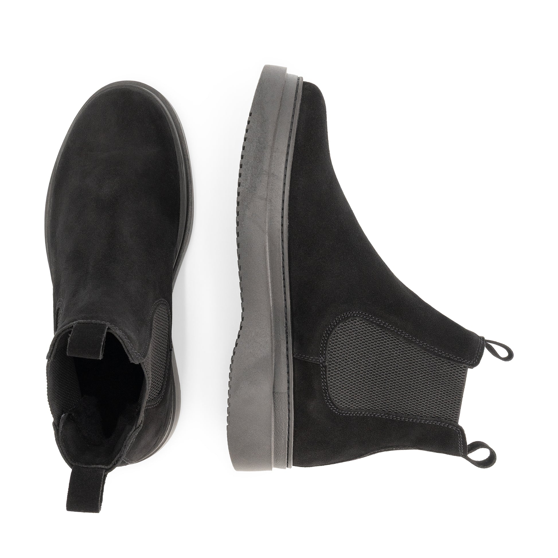 Howser Men - Chelsea boots - Wool-lined - Black UPD
