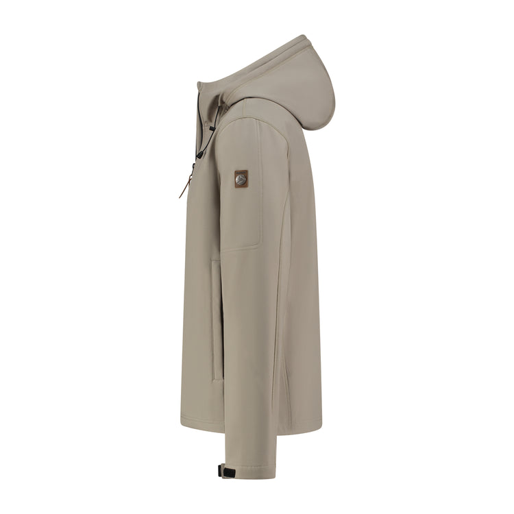 Sverre Men - Softshell jacket - Waterproof - Sand L