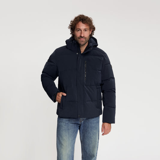 Amot Men - Puffer Winter Jacket - Waterproof - Navy MV