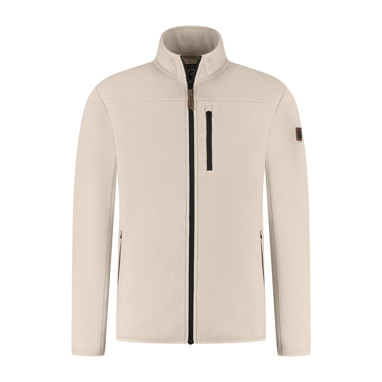 Lars Men - Outdoor cardigan - Sand F