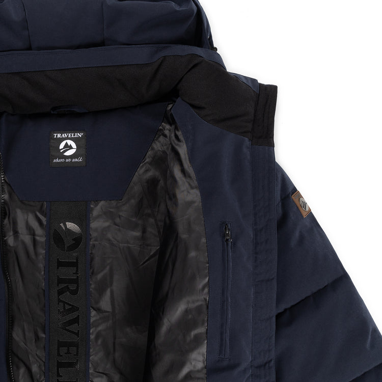 Rissne Women - Puffer jacket - Water-resistant - Navy DCI