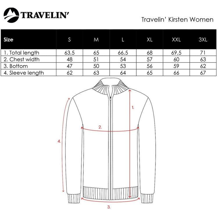 Kirsten Women - Hooded Cardigan - Fleece - Green SC