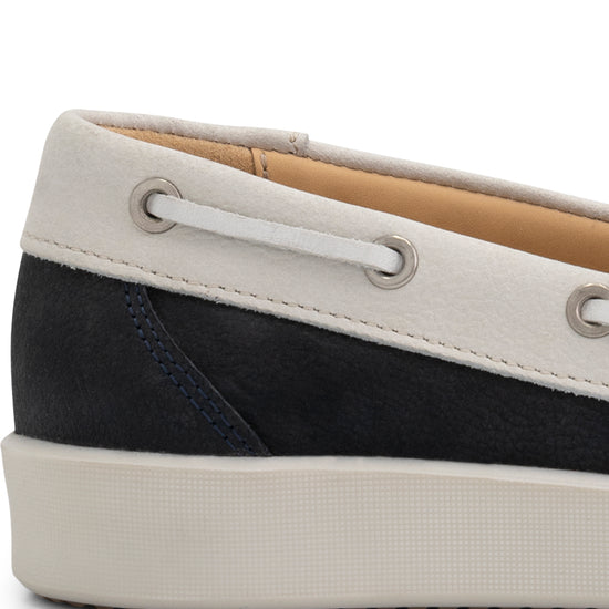 Marazion Women - Boat shoes - Leather - Navy DFH