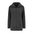 Nivala Women - Long knitted cardigan - Dark antracite F
