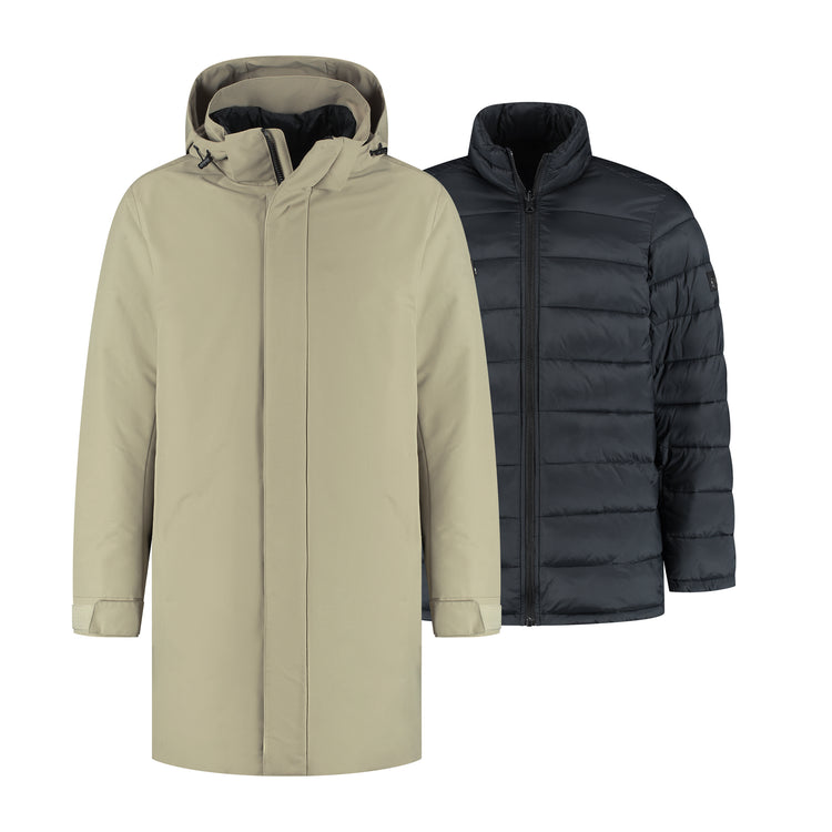 Hayden Men - 3-in-1 Jacket - Light Brown F