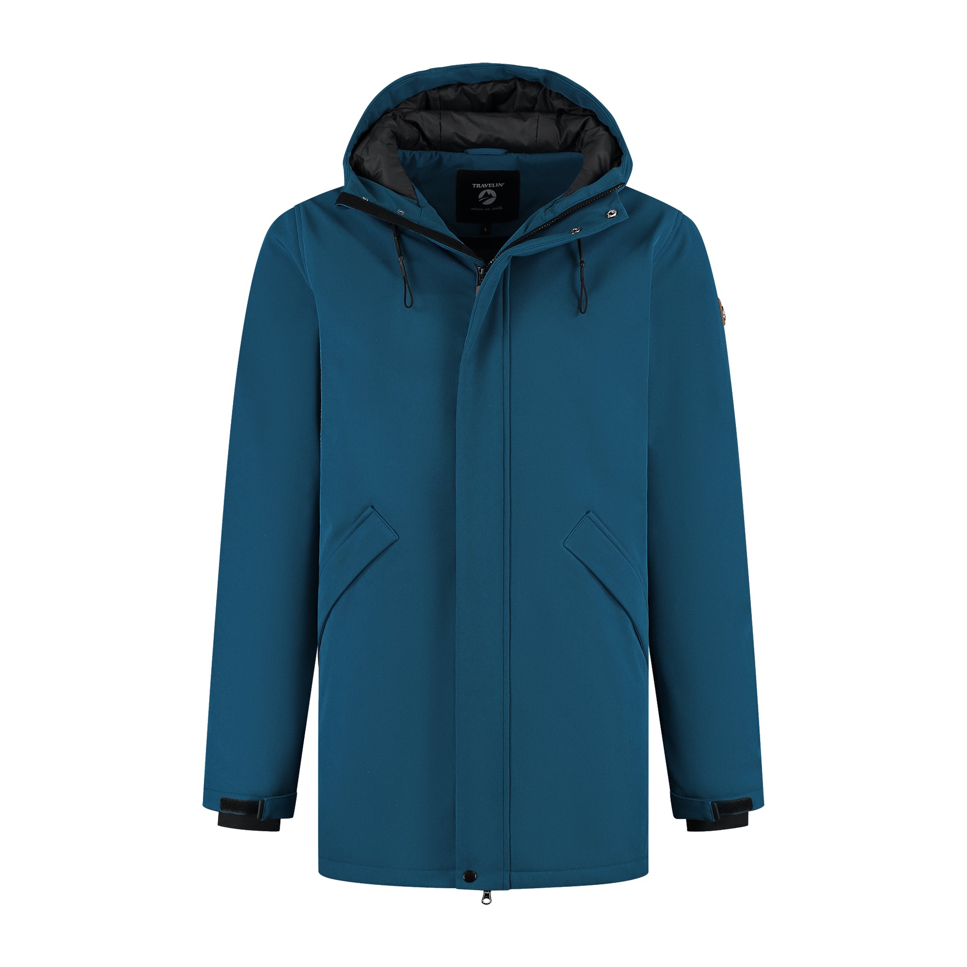 Enok Men - Softshell jacket - Padded - Blue F