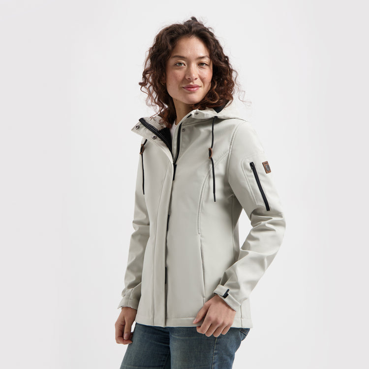 Malika - Waterproof softshell jacket - Women - Sand MV