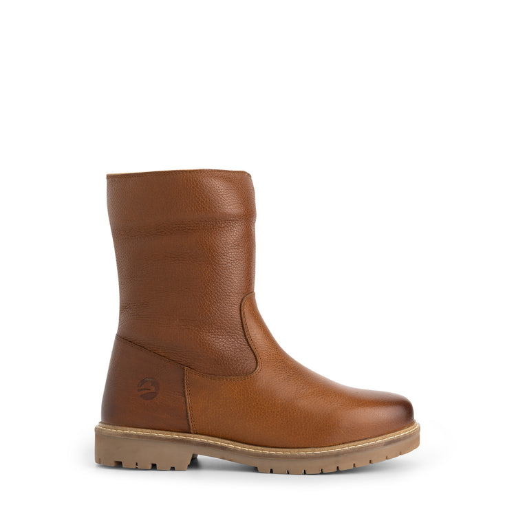Bykland Women - Boots - Wool-lined - Cognac R