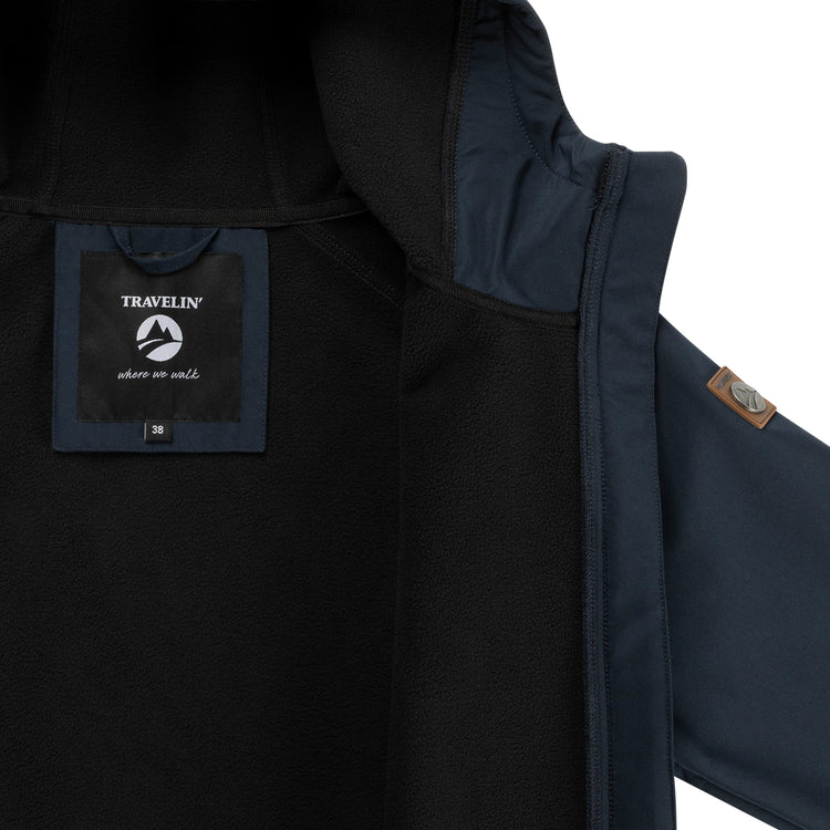 Tuula Women - Softshell jacket - Waterproof - Navy DCI