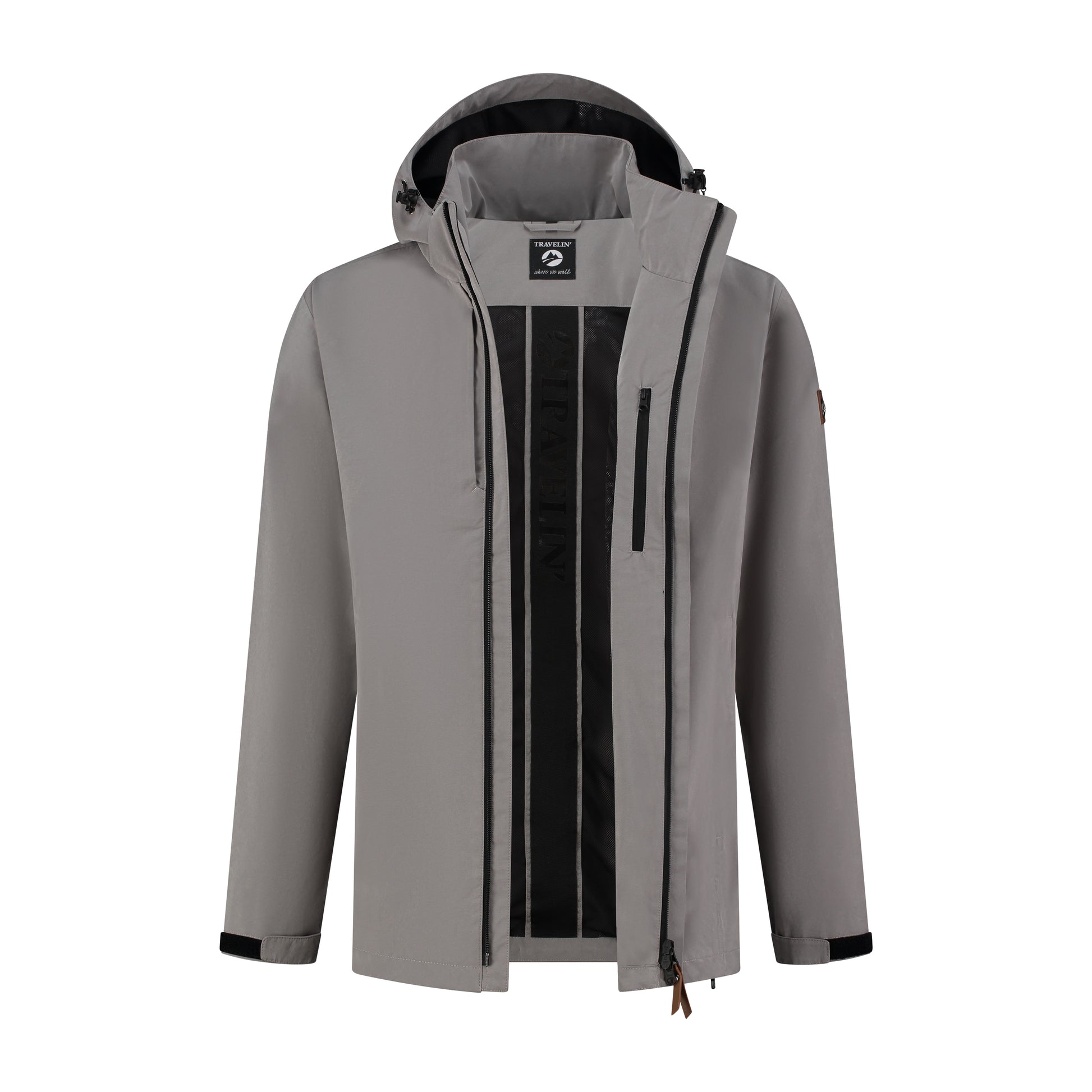 Davin Men - Softshell jacket - Waterproof - Grey CVO