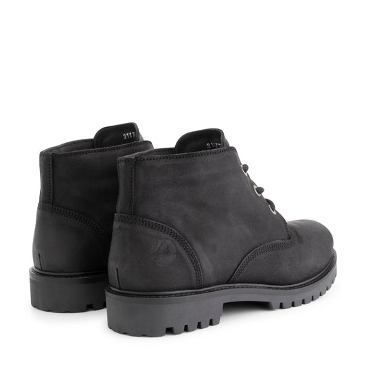 Thorning Men - Lace-up boots - Suede - Black BD
