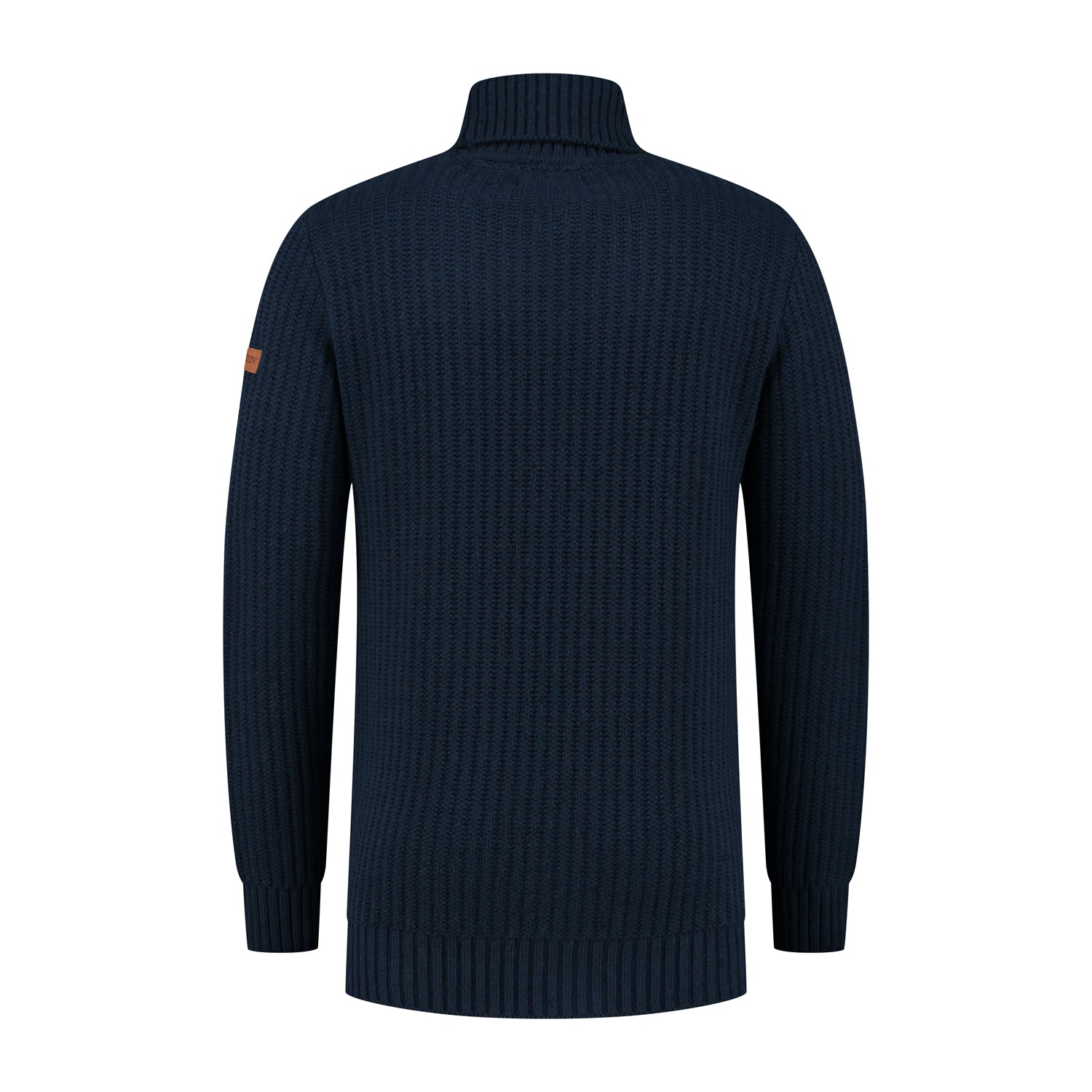 Turtleneck Boda Men - Knitted jumper - Navy B