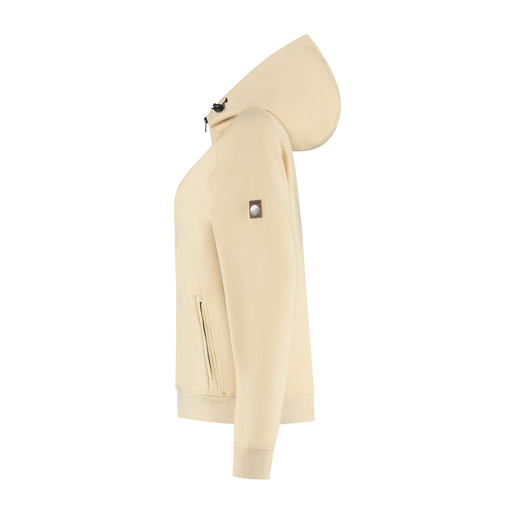 Sanna Women - Outdoor cardigan - Sweater - Sand L