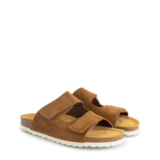 Allinge Men - Sandals - Suede - Brown FRD