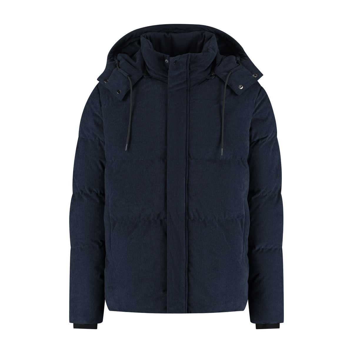 Ulf Men - Puffer Winter Jacket - Corduroy - Navy F