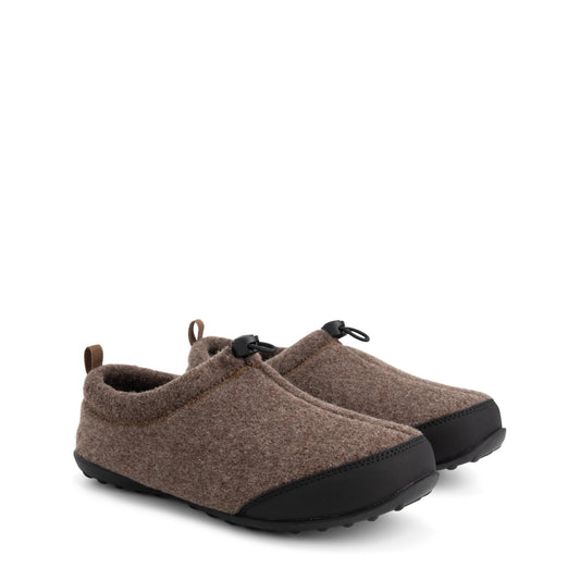 Back2Home Women - House slippers - Wool - Brown FRD