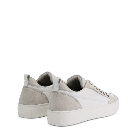 Caris Women - Sneakers - Leather - White/Sand BD