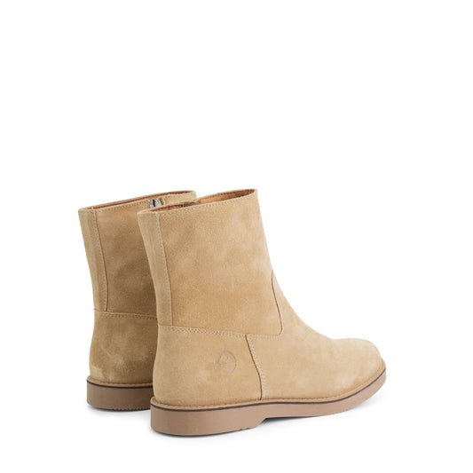 Vivienne - Suede ankle boots - Women - Sand BD