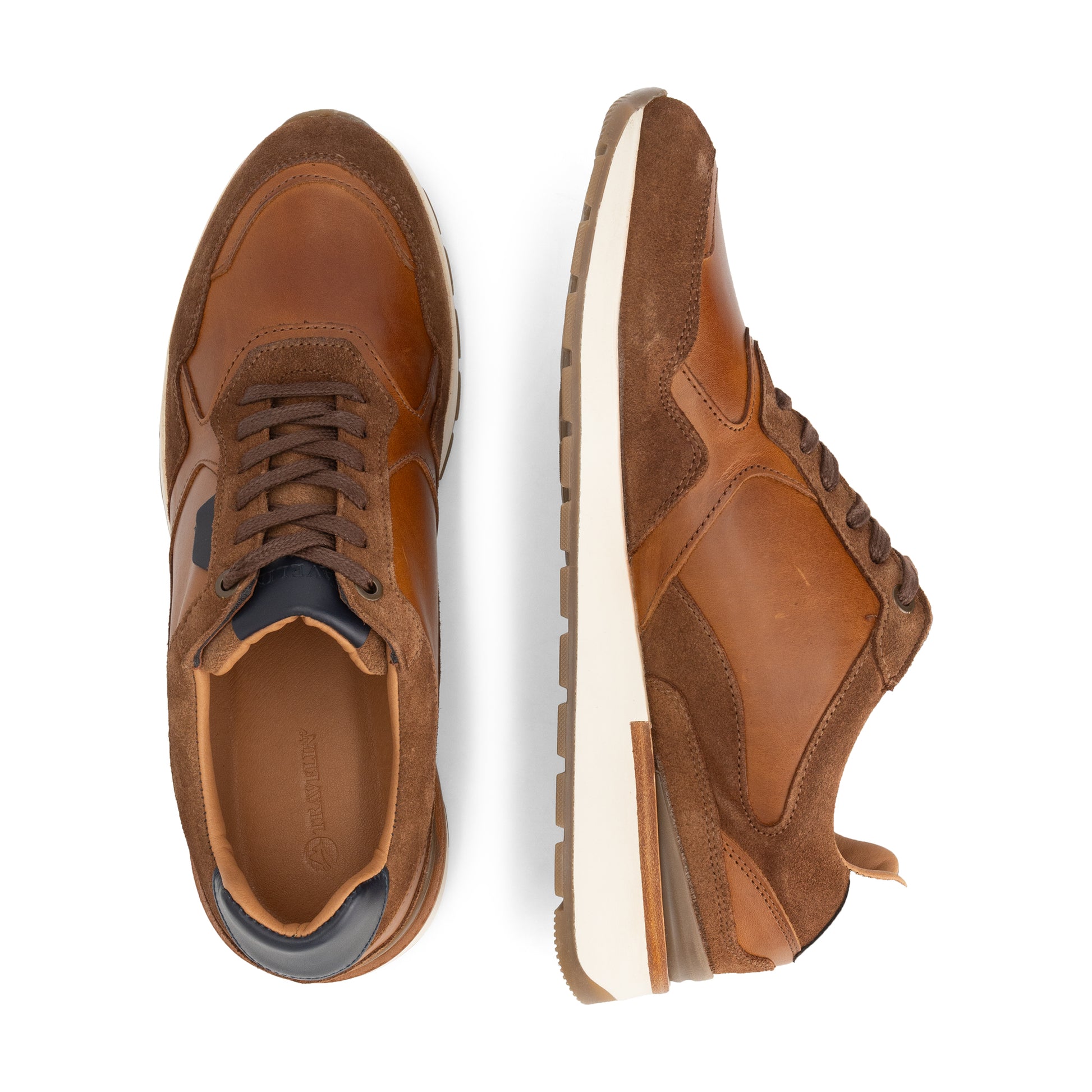 Dalton Men - Sneakers - Leather - Cognac UPD