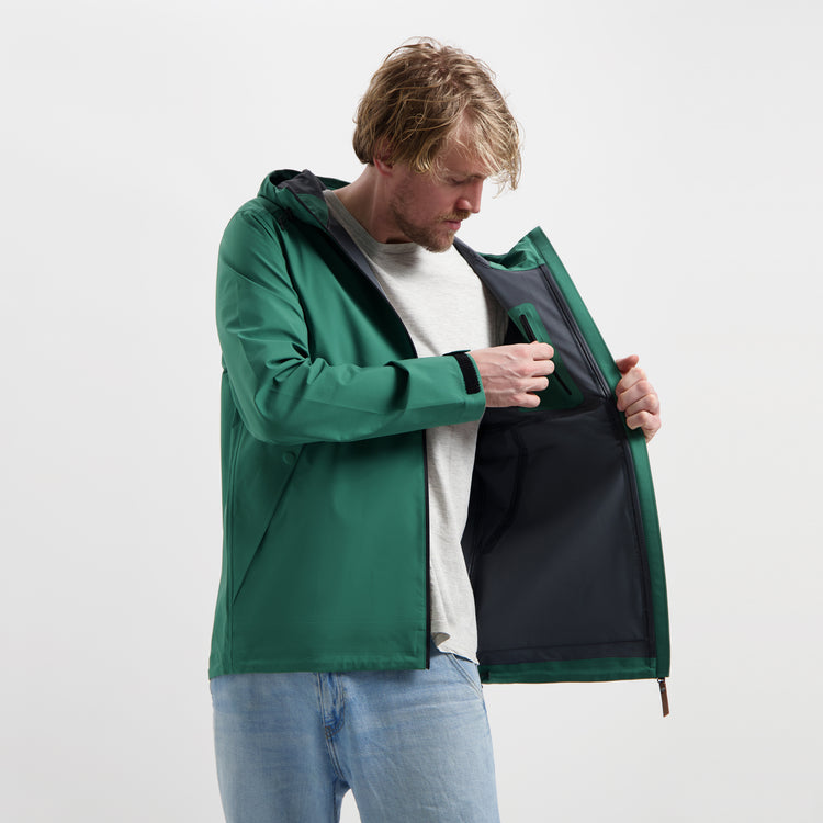 Jari Men - Hardshell jacket - Waterproof - Dark green MV