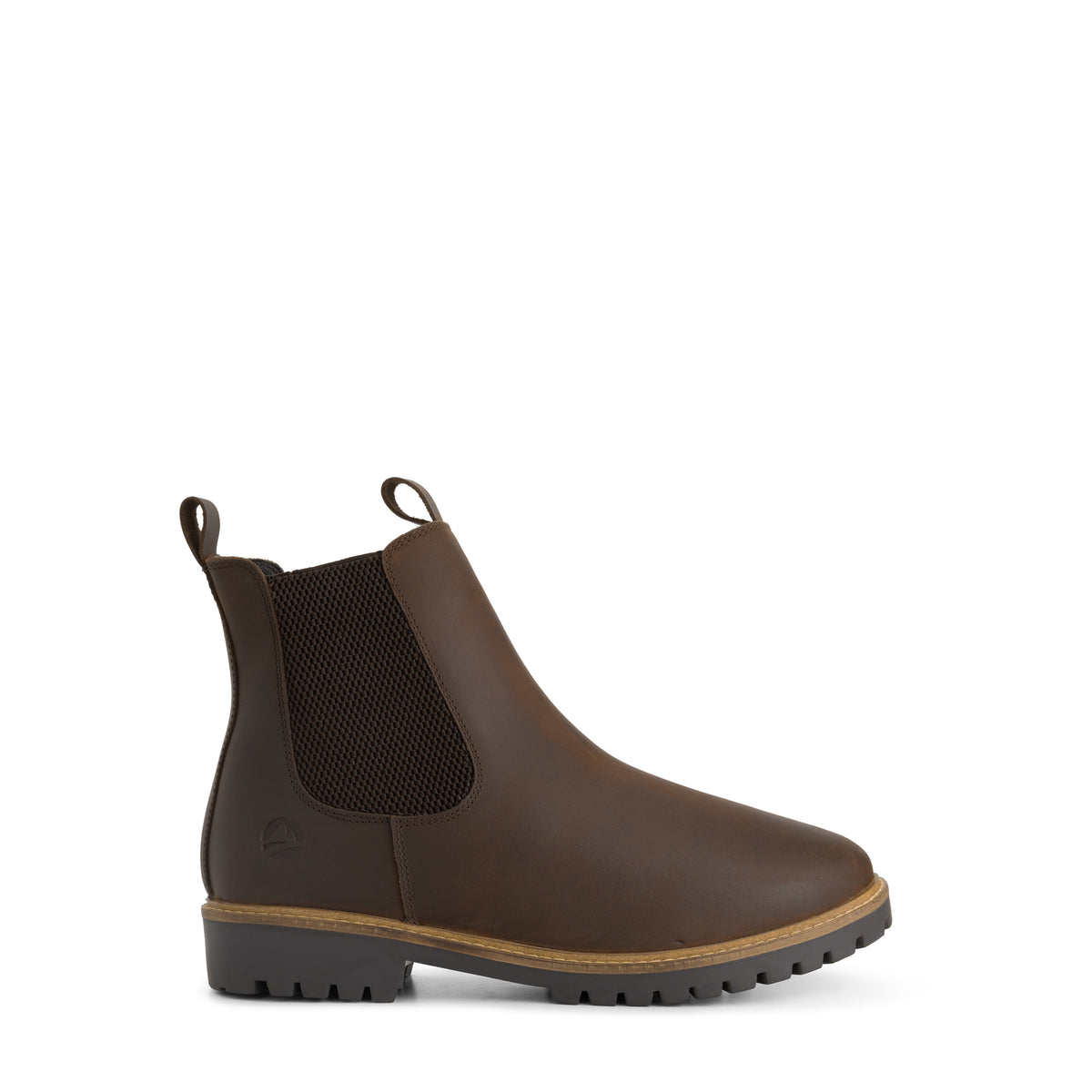Hossa Men - Chelsea Boots - Wool-Lined - Dark Brown R