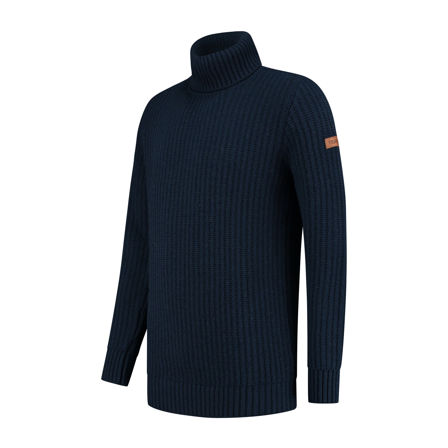 Turtleneck Boda Men - Knitted jumper - Navy FL