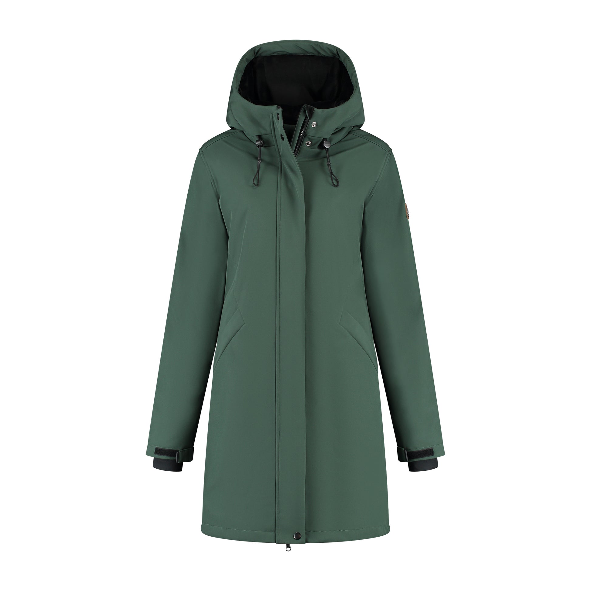 Elina Women - Softshell jacket - Padded - Dark green F
