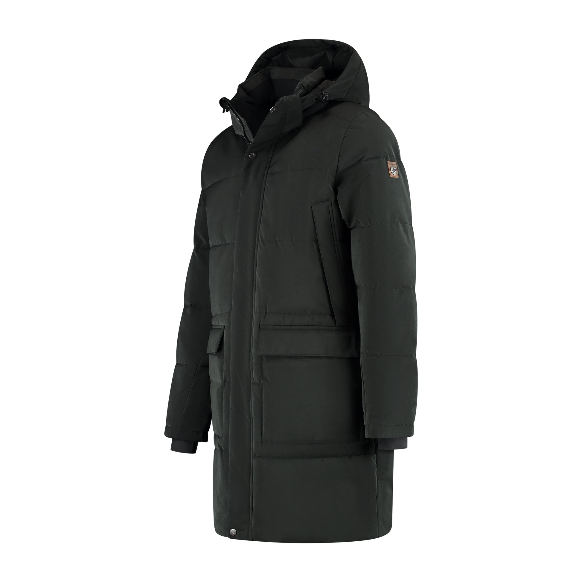 Ladan Men - Puffer jacket - Water-resistant - Black FL