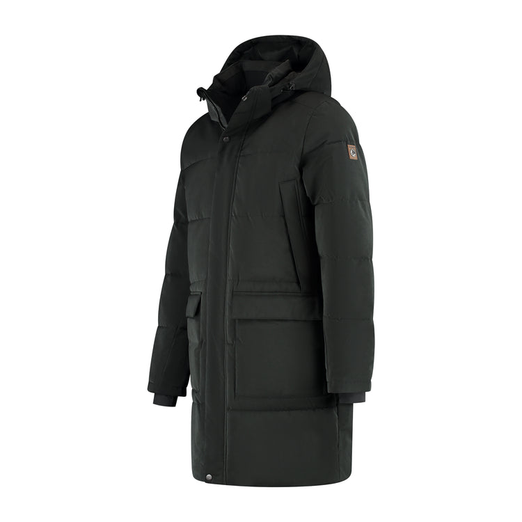 Ladan Men - Puffer jacket - Water-resistant - Black FL