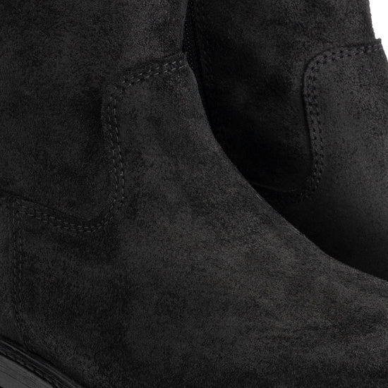 Honefoss boots - Suede ankle boots - Black DFW