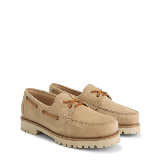 Skjern Men - Boat shoes - Suede - Sand FRD
