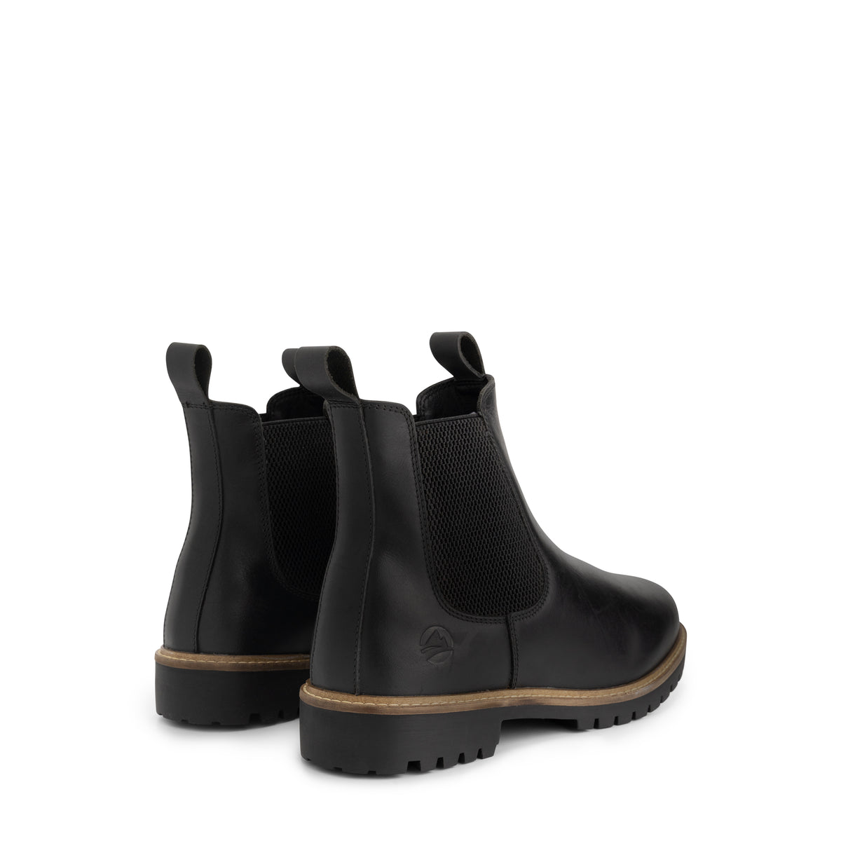 Hossa Men - Chelsea Boots - Wool-Lined - Black BD