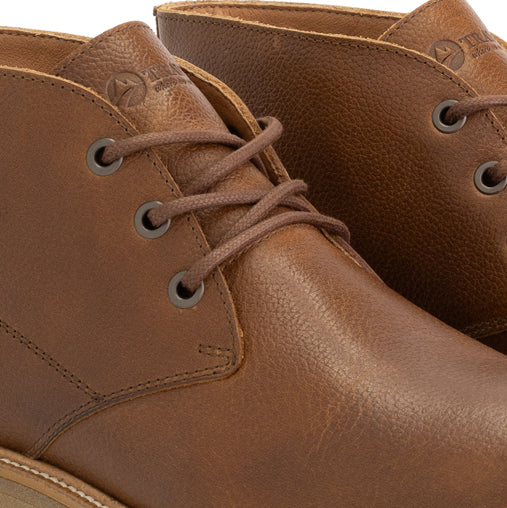 Ryhall - Leather lace-up shoes - Men - Cognac DFW