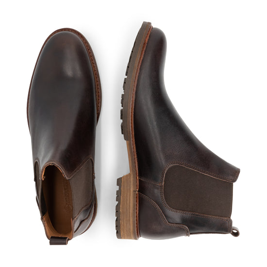 Winslow Men - Chelsea boots - Leather - Dark brown UPD