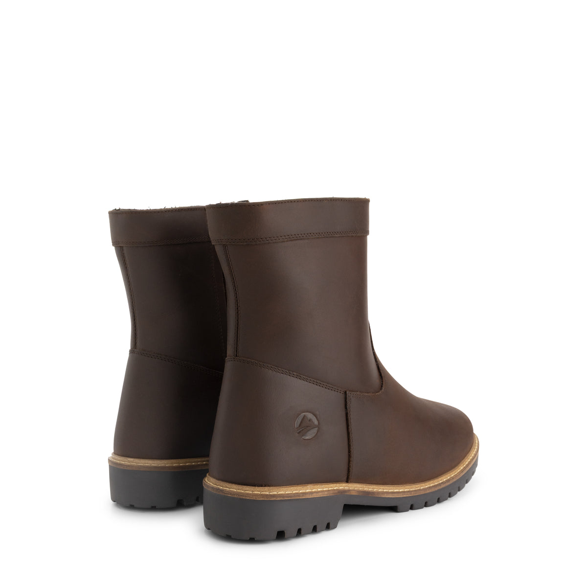 Osterby Men - Boots - Wool-Lined - Dark Brown BD