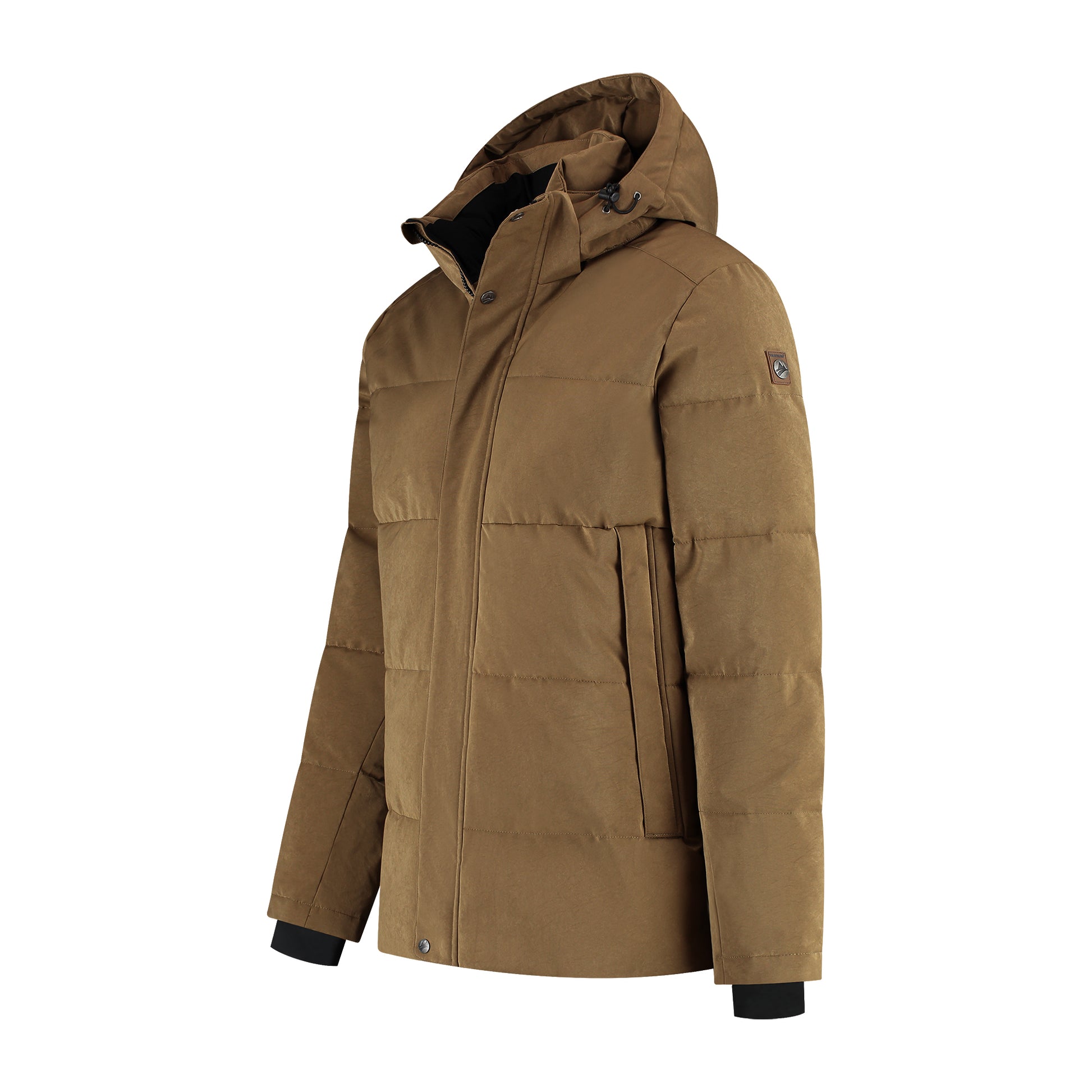 Sverger Men - Puffer jacket - Water-resistant - Brown FL