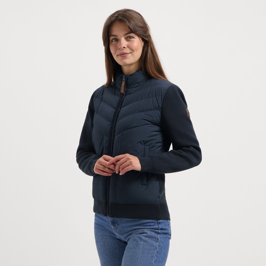 Dana Women - Outdoor cardigan - Padded - Navy MV