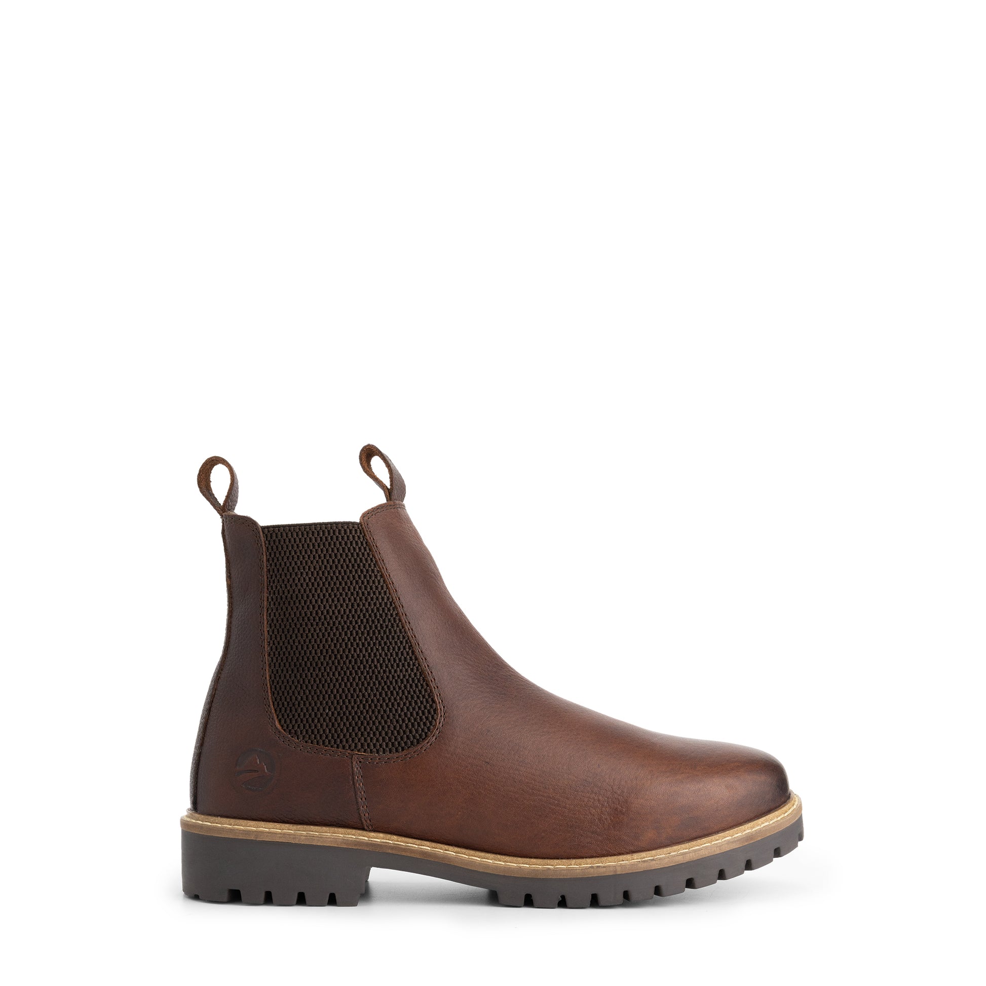 Sirdal Men - Chelsea boots - Wool-lined - Dark brown R