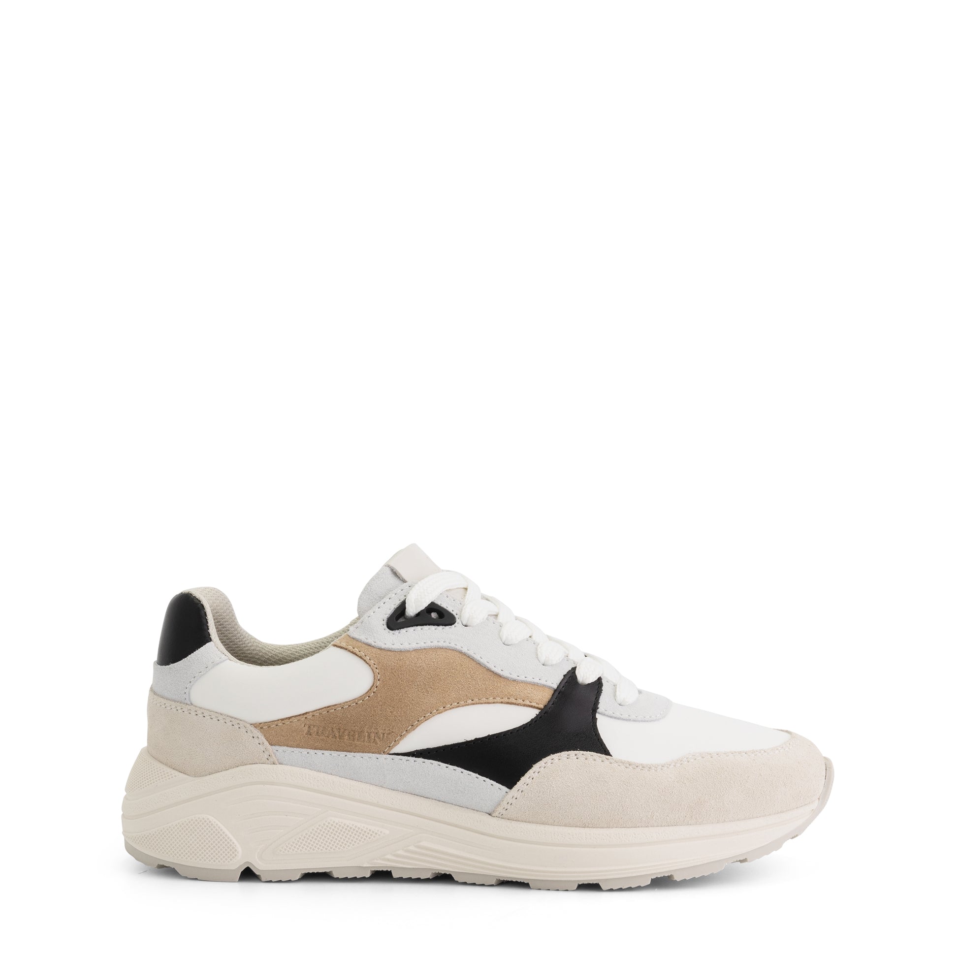 Royston Women - Sneakers - Leather - Sand/Black R