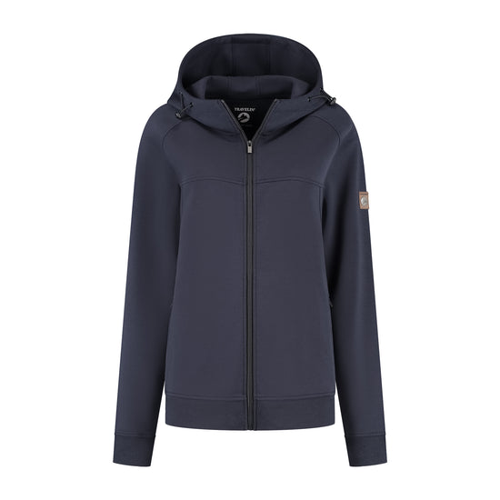 Stine Women - Hooded Cardigan - Sweat - Navy F